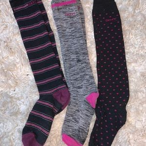 Set of 3 DKNY Long Socks